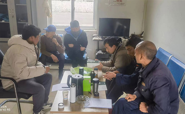 德欽縣污水處理廠應急培訓、實操演練